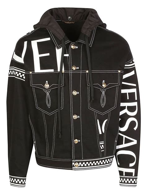 herren jacke versace|versace suede jacket.